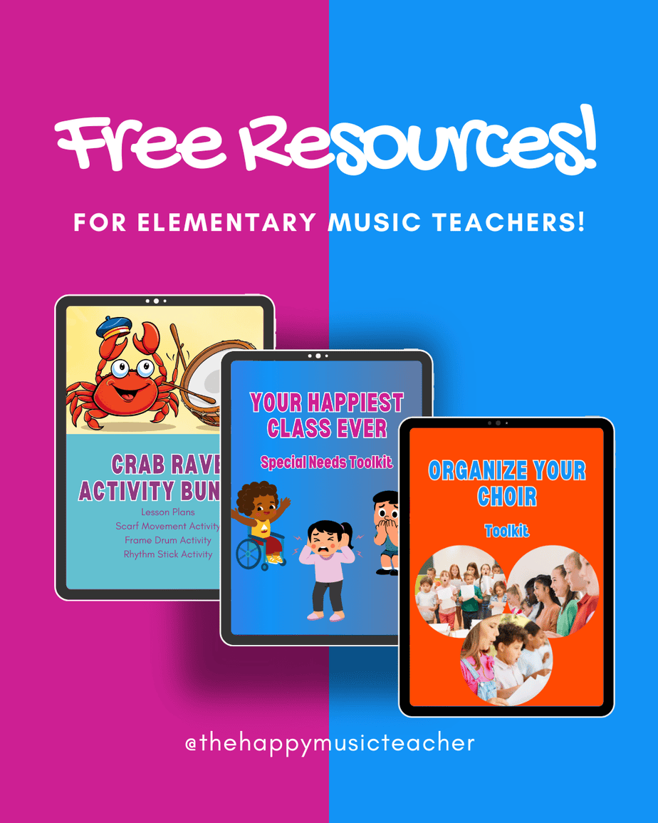 Free Resources for Elementary Music Teachers